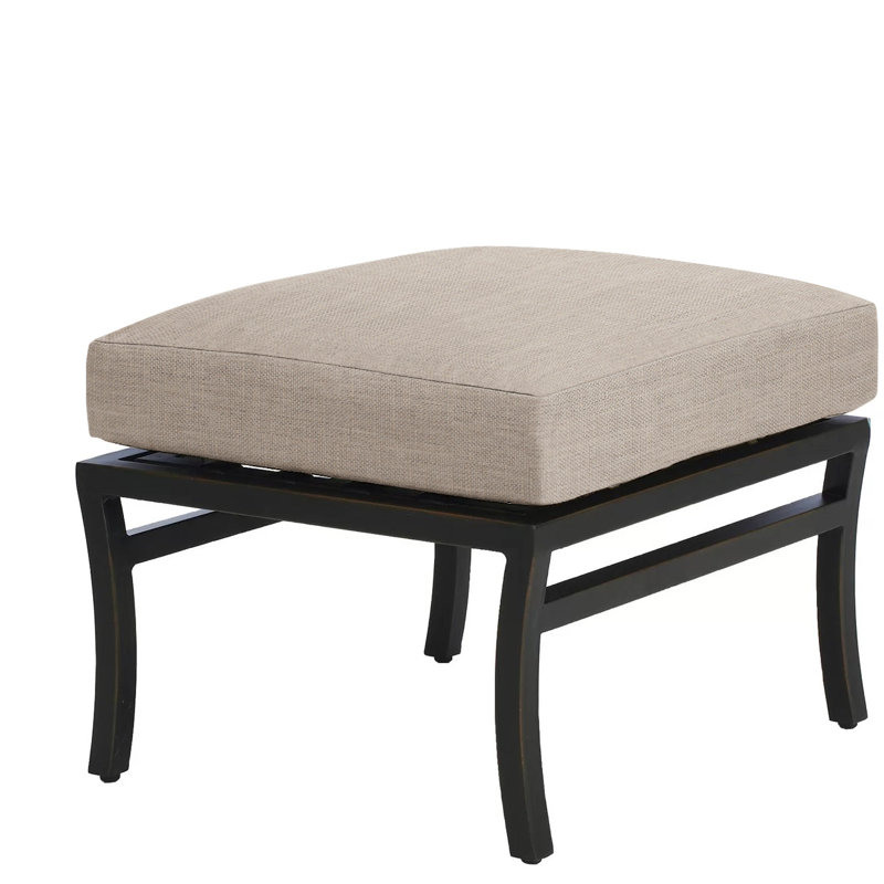 Aire Ottoman Cushion, Linen Dove