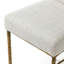 Ensemble de table 5 pièces à hauteur de comptoir en métal martelé Lalia-1289902937