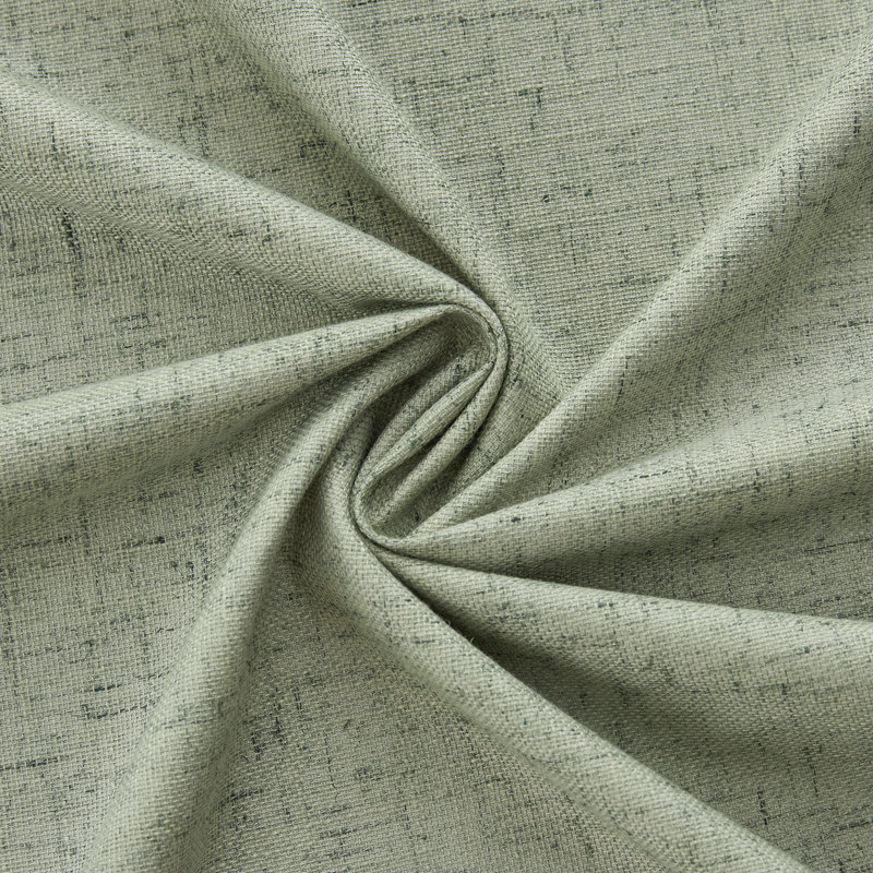 Panneau de rideau à œillets en lin de couleur unie 100% imperméable et occultant Leming (ensemble de 2), L 52 po x L 108 po