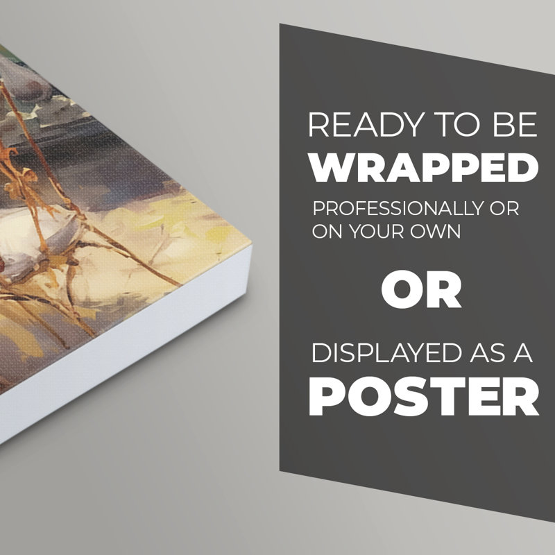 FLORAL Series DCCLII -Canvas Print Only - NOT FRAMED, 18" H x 12" W
