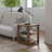3-Tier Side Table With Metal Side Braces And Corner Caps-1924520456