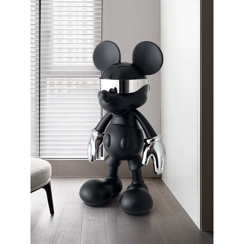 Ornement Mickey moderne et minimaliste