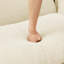 Canapé modulaire en U à 4 places avec accoudoirs en forme de coquillage, 2 repose-pieds mobiles et pieds cylindriques Boucle-717864815-717864816
