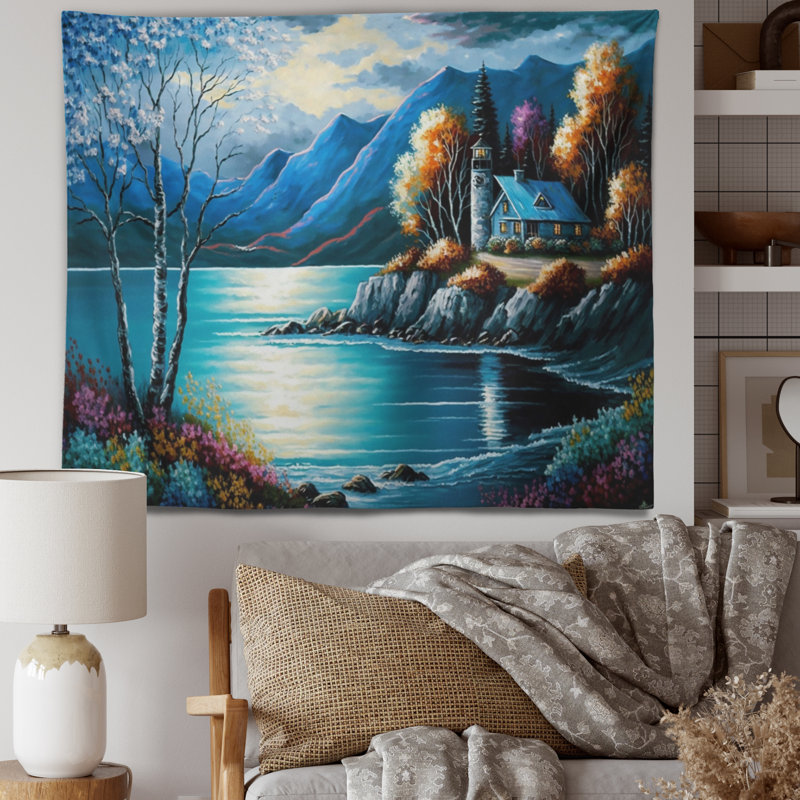Polyester Tapestry, 32" H x 39" W