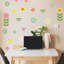 Retro Flower Peel and Stick Wall Decal