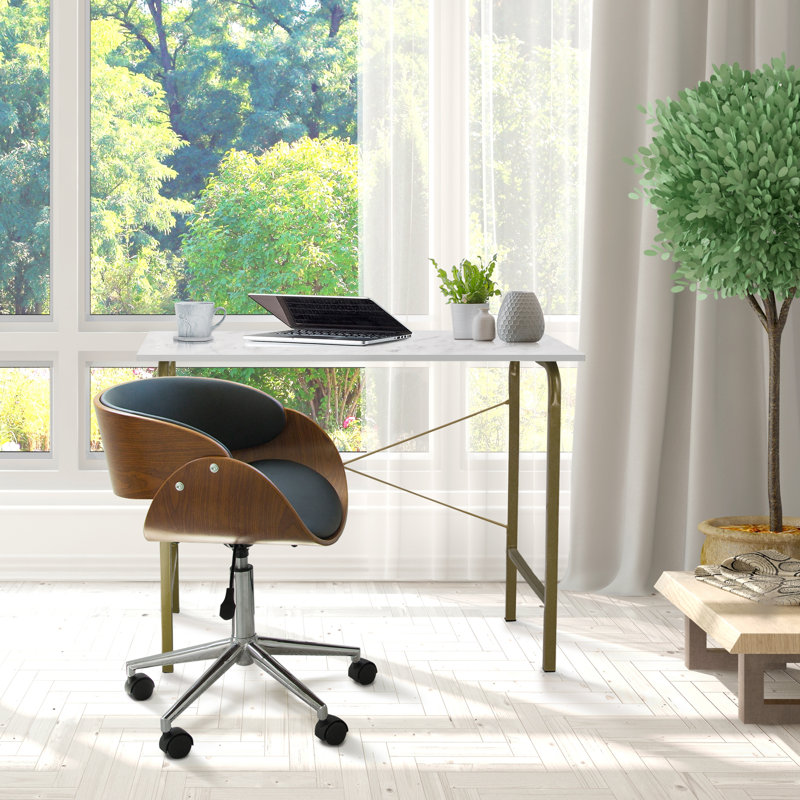 Deaneen Curved Home Office Task Chair