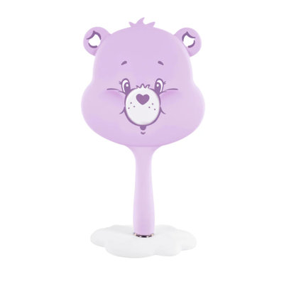 Miroir de maquillage portatif à DEL Bear Care Care Bears pour bureau, miroir de voyage avec base autoportante amovible