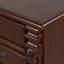 Commode 6 tiroirs Lyndon G09400-CH, cerise