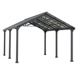 Abri d'auto de garage pour l'extérieur avec abri d'auto 12 pi. X 20 pi. Sunjoy Carport