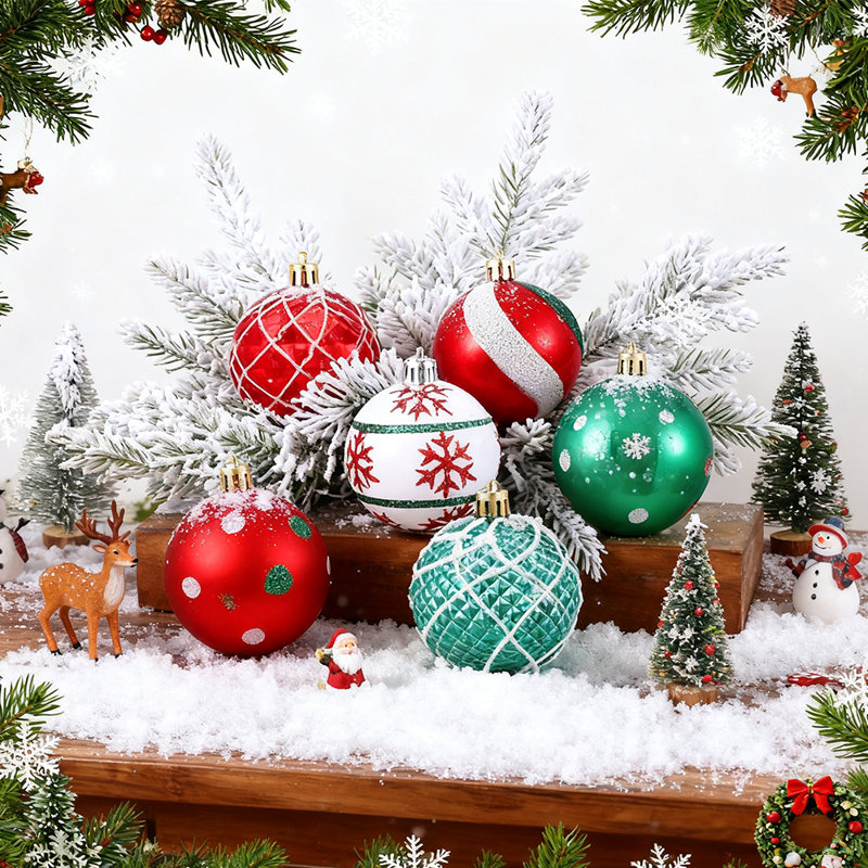 24 cm Plastic / Acrylic Shatterproof Bauble