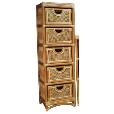 Commode de rangement 5 tiroirs