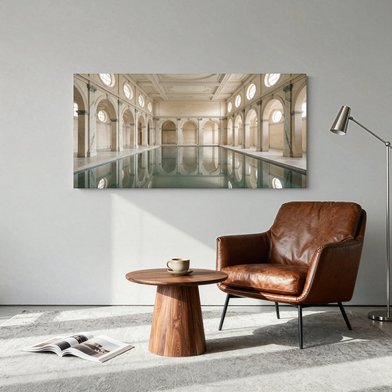 Ensemble d'une toile murale « Reflet architectural », L 32 po x H 16 po, Wrapped Canvas