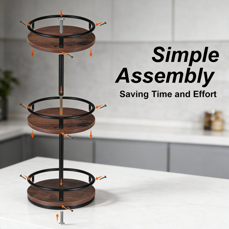 Freestanding Spice Rack