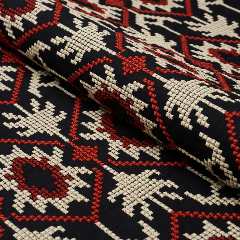 Tissu à broderie Schumacher X