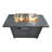 Steel Propane Fire Pit Table with Lid