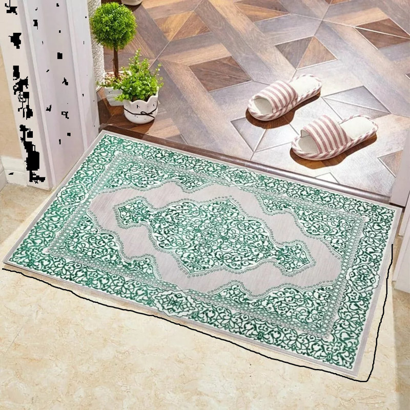 Ashvath Indoor Doormat, Green