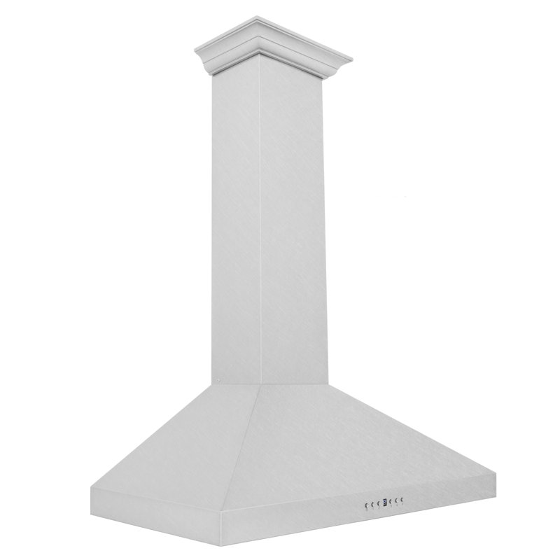 ZLINE 30" Convertible Vent Wall Mount Range Hood in Fingerprint Resistant Stainless Steel (8KL3S-30), 30"