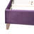 Charming Transitional Purple Full Bed