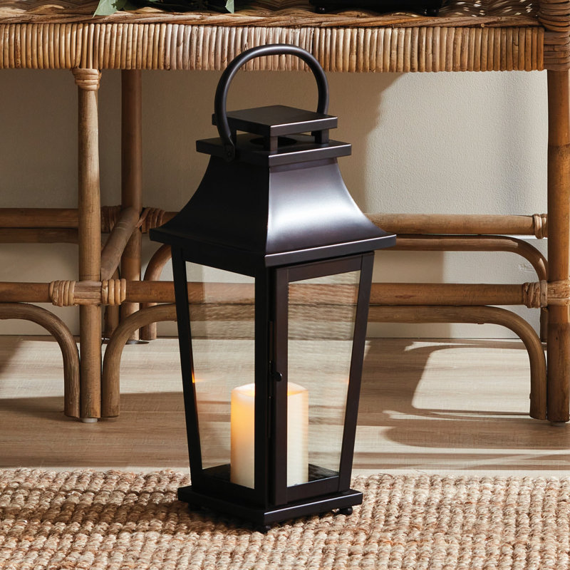 Lantern, 19.25" H x 8" W x 8" D