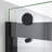 Sapphire-V 56cm W x 76cm H Frameless Tub Door with-80056524