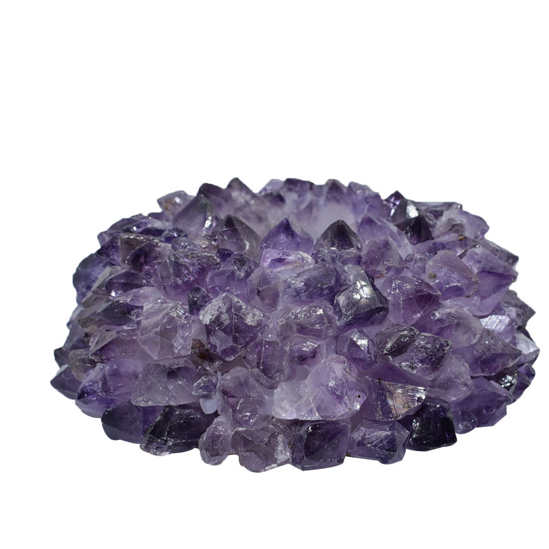 Stone Tabletop Votive Holder, Purple