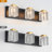 Delexus 3-Light Dimmable Bathroom Vanity Light with Ribbed Crystal Glass Shade-424351982