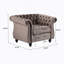 Fauteuil club Chesterfield