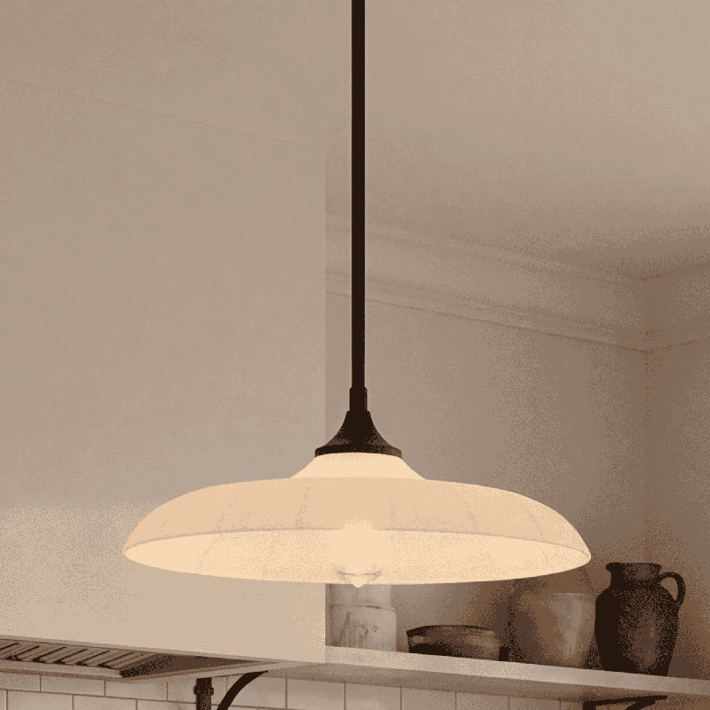 Hadley 1-Light Pendant in Matte Black, Matte Black