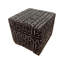 Square Mud Cloth Ottoman