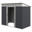 Abri de jardin en métal de 7 pi x 4 pi Outsunny