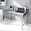 Évier de cuisine commercial 31,5 x 47,2 x 23,6 po