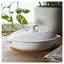 Staub Stoneware Round Covered Brie Baker with Lid