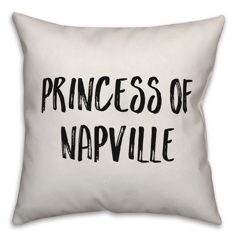 Coussin Princess of Napville, 20 po x 20 po