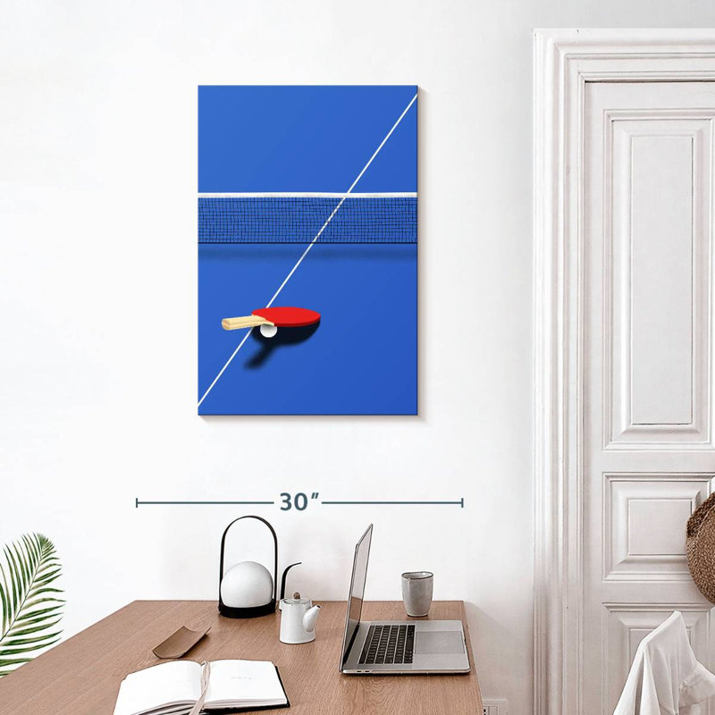Sireci Pingpong, 30" H x 20" W