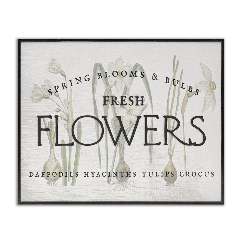«Fresh Flowers Market», estampe numérique encadrée par Ziwei Li, Giclée encadrée noir minuit, H 11 po x l 14 po