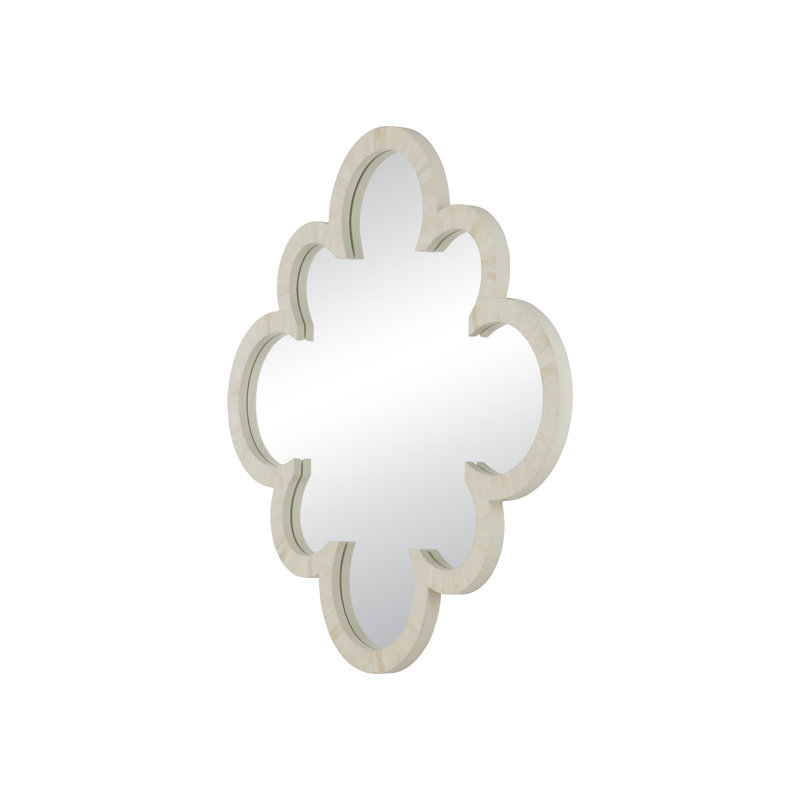 Bone Framed Wall Mirror