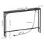 120cm Console Table