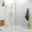78" H Pivot Frameless Shower Door