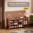 100% Solid Wood Front Door Shoe Rack, Closet Solid Wood Shoe Bench, Load-Bearing 550 Pounds, Entryway, Hallway, Hallway Shoe Rack With Space For Boots, Shoe Storage-1784422536