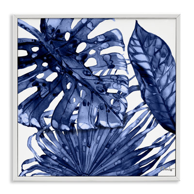 «Blue Hued Palms», art de la giclée encadrée par Paul Brent