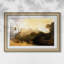 Palais de Linlithgow, vers 1807 - J.M.W. Turner - Estampe encadrée sur mesure-1876267360-1876267371-1876267372