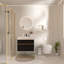 Meuble-lavabo mural avec lavabo en acrylique intégré-287879207-287879206