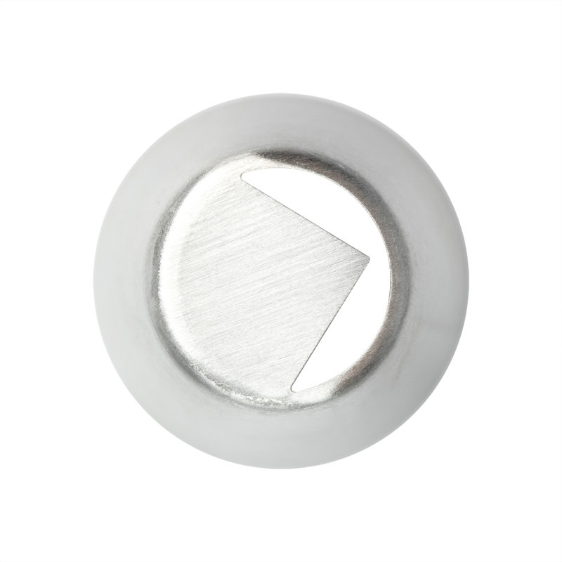 Pointe de passepoil pour restaurant, 1 pétale de décoration de gâteau - # 48, résistant à la corrosion, pointe de décoration en acier inoxydable pour givrer, laver la vaisselle, décorer des petits gâteaux, des gâteaux ou des biscuits