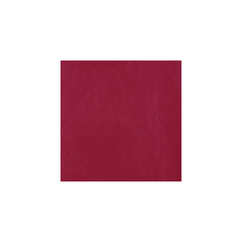 Edgewater Faux Leather Fabric, Pomegranate