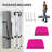 5 Ft. W x 5 Ft. D Steel Pop-Up Canopy Tent With Sunwall-86456016