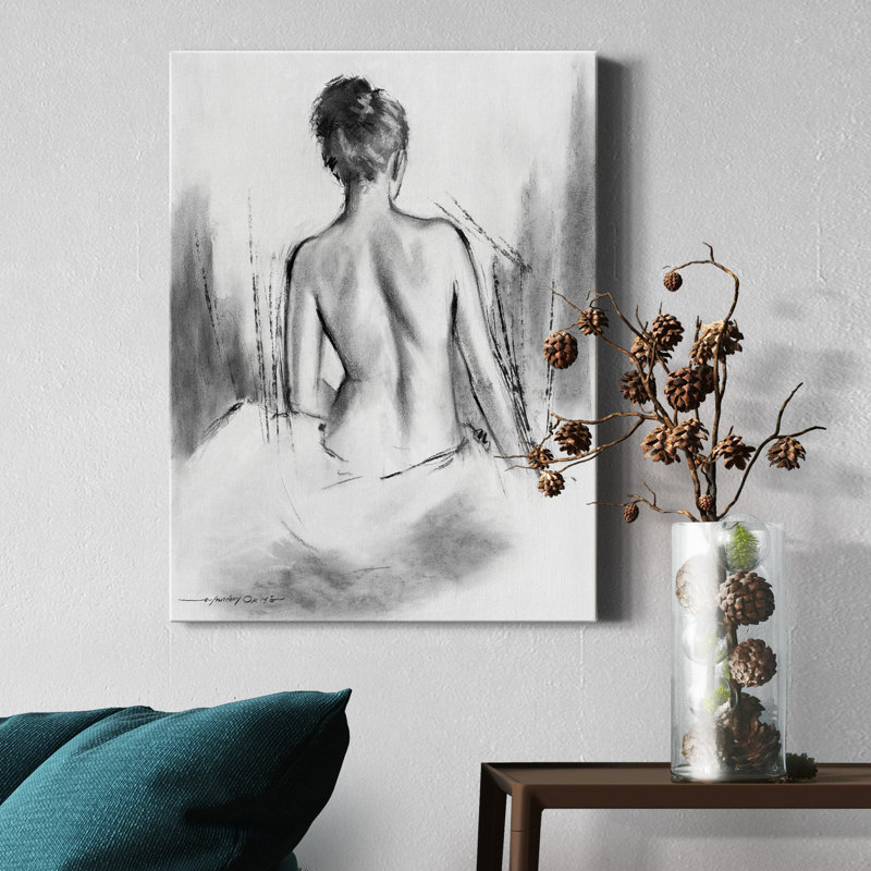 " Soft Silhouette VI ", 32'' H x 24'' W x 1.5'' D