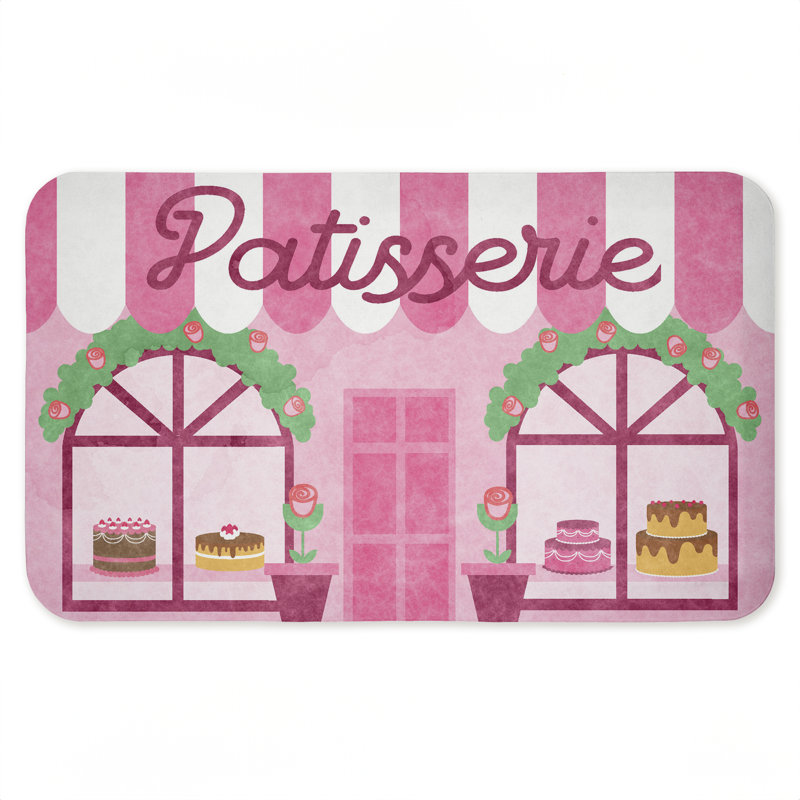 Tapis de sol Patisserie Kitchen Baked Goods, Rose