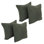 Faux Fur Reversible Throw Pillow