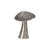 4" Metal Mushroom Aluminum Decor Sculpture-31008567