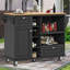 129 cm W Kitchen Island with Top